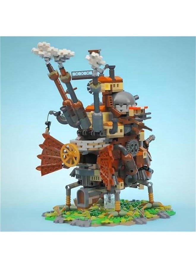 Moving Castle Building Block Toys,Fantasy Adventure Movie Nano Micro Puzzle Creative DIY Model for Display and Collection,Suitable for Adults Boy Girl Fans Kids Aged 6+ (1249 PCS)  - Image 5