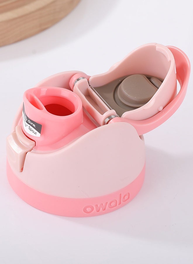 زجاجة ماء فري سيب المعزولة من الفولاذ المقاوم للصدأ مع ماصة للرياضة والسفر والمدرسة. زجاجة ماء رياضية خالية من مادة BPA. - view 4