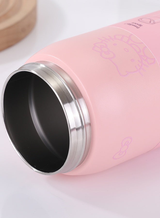 زجاجة ماء فري سيب المعزولة من الفولاذ المقاوم للصدأ مع ماصة للرياضة والسفر والمدرسة. زجاجة ماء رياضية خالية من مادة BPA. - view 5