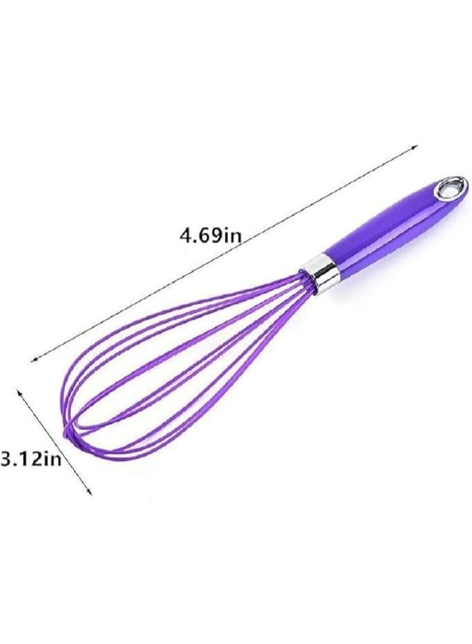 Large silicone egg beater – durable and flexible design for easy and professional egg and bake preparation. - Image 2