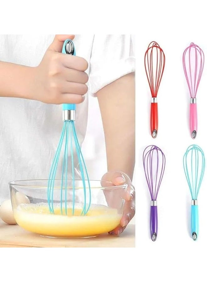 Large silicone egg beater – durable and flexible design for easy and professional egg and bake preparation. - Image 3