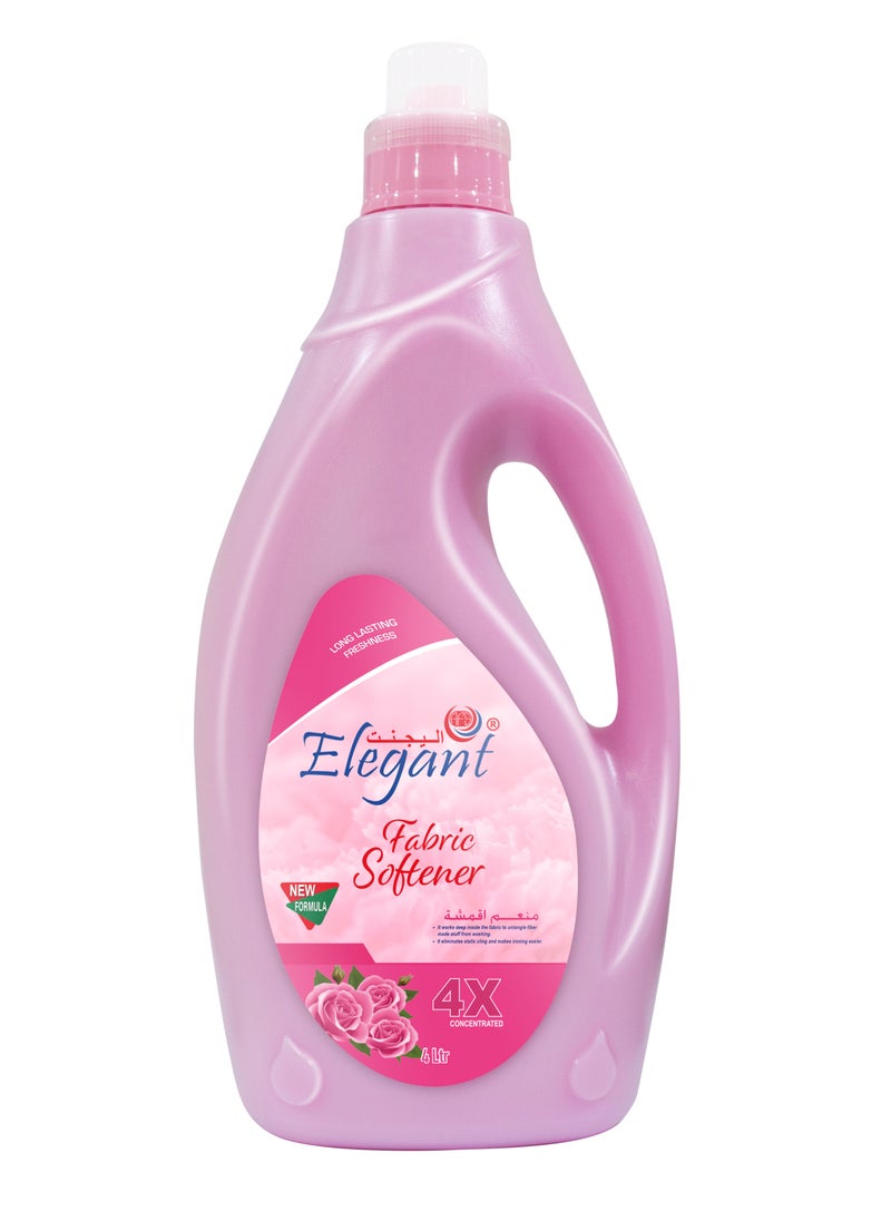 Elegant - Elegant Rose Fabric Softener 4 Liter - Image 1