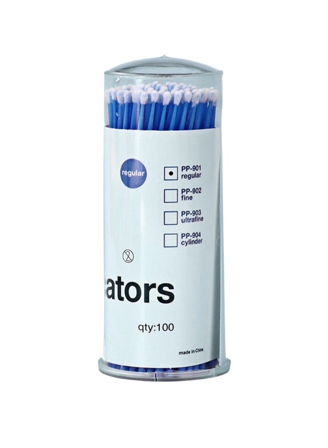 IOLITE Disposable Micro Applicators Brush Cotton Swab For Eyelashes Extensions Grafting False Eyelashes Removing Cleaning Stick (100 pcs) - Image 1