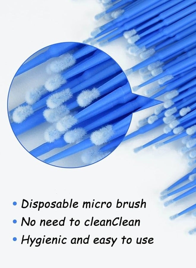 IOLITE Disposable Micro Applicators Brush Cotton Swab For Eyelashes Extensions Grafting False Eyelashes Removing Cleaning Stick (100 pcs) - Image 3