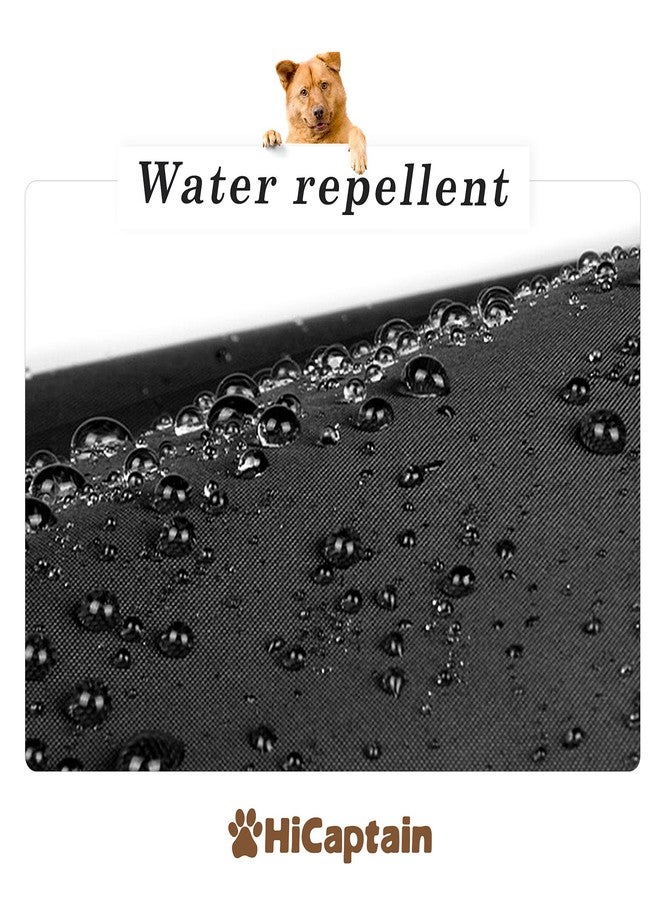 HiCaptain Dog Playpen Top Cover for Indoor Outdoor Use - Escape-Proof and Sunshade Shield Protector Fits for 24 inches Wide 8 Panel Dog Crate Pen (Black) - Image 3