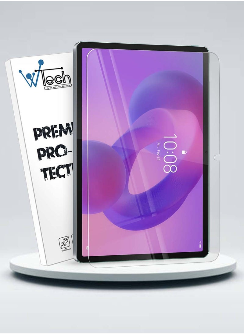 Wtech Lenovo Idea Tab Pro 4G 2025 (12.7 inches) 9H Ultra HD Tempered Glass Screen Protector (TSG9CN) - Clear  - Image 1