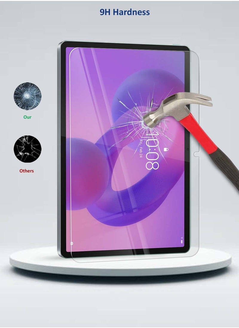 Wtech Lenovo Idea Tab Pro 4G 2025 (12.7 inches) 9H Ultra HD Tempered Glass Screen Protector (TSG9CN) - Clear  - Image 3