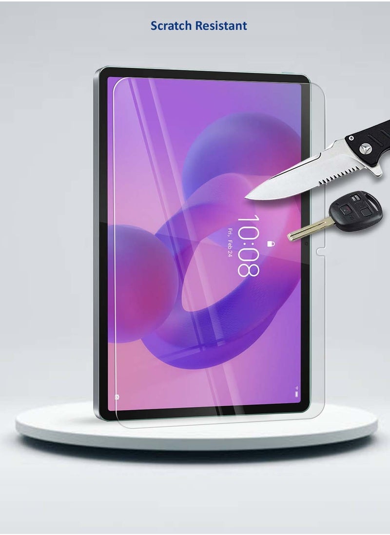 Wtech Lenovo Idea Tab Pro 4G 2025 (12.7 inches) 9H Ultra HD Tempered Glass Screen Protector (TSG9CN) - Clear  - Image 5