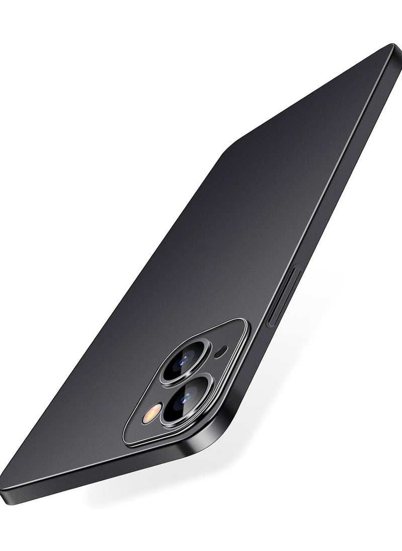 Raxoom ELTERAZONE Case Compatible with iPhone 15 Slim Case,0.2mm Fit [Paper-Thin] Lightweight Case Matte Finish PP Back Skin Cover Protection [Anti-Fingerprints&Yellowing] (Black) - Image 1