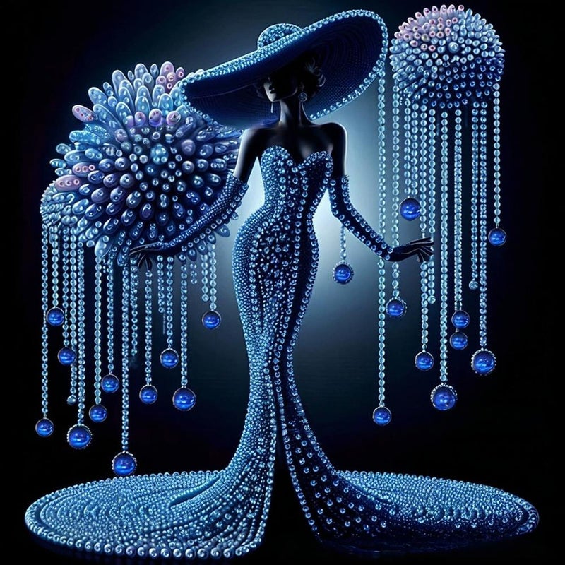 5D DIY Irregular Diamond Painting, Beautiful Woman Painting, Large and Small Diamond Painting, Educational Craft Decorative Painting, Factory Direct Sales and Wholesale - Image 5
