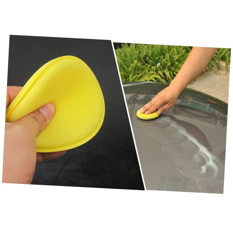 12Pcs Car Wax Sponge Applicator Pads For Vehicle Glass And Paint Cleaning - Image 3