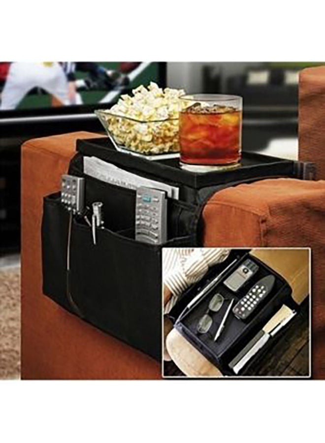 NIBEMINENT Arm Rest Organizer Black 54x30centimeter - Image 4