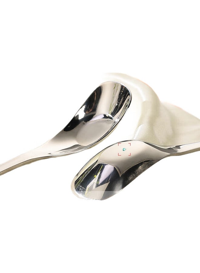 GRASEY Guangyi 316l Stainless Steel Soup Ladle And Spoon, Enlarged Yuanbao Spoon For Eating, Children's 2-piece Set, Gy8670 - Image 1