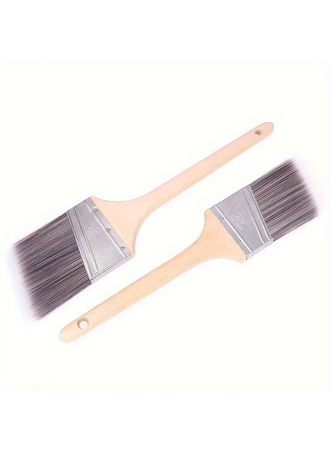 2 Inch Paint Brush with Abrasive Tip for Smooth Application Durable Plastic Fiber Bristles - Image 5