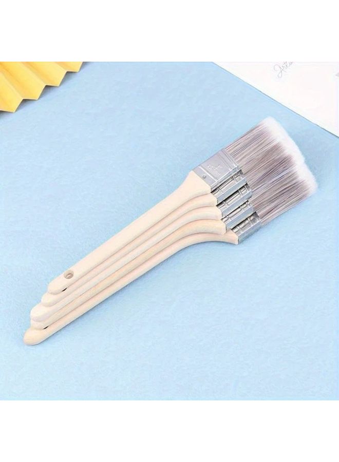 2 Inch Paint Brush with Abrasive Tip for Smooth Application Durable Plastic Fiber Bristles - Image 2