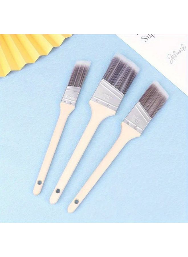 2 Inch Paint Brush with Abrasive Tip for Smooth Application Durable Plastic Fiber Bristles - Image 3