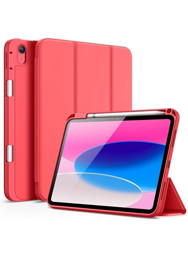 Raxoom Light Pink iPad Air 11 Inch Case (M2, 6th/5th/4th Gen) - Slim Trifold Stand with Magnetic Closure, Durable Protection, Supports Apple Pencil Pro & US - Image 1