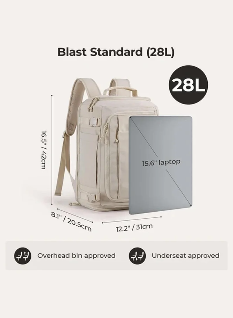 BAGSMART Beige BAGSMART Blast Travel Backpack  | Best Price UAE