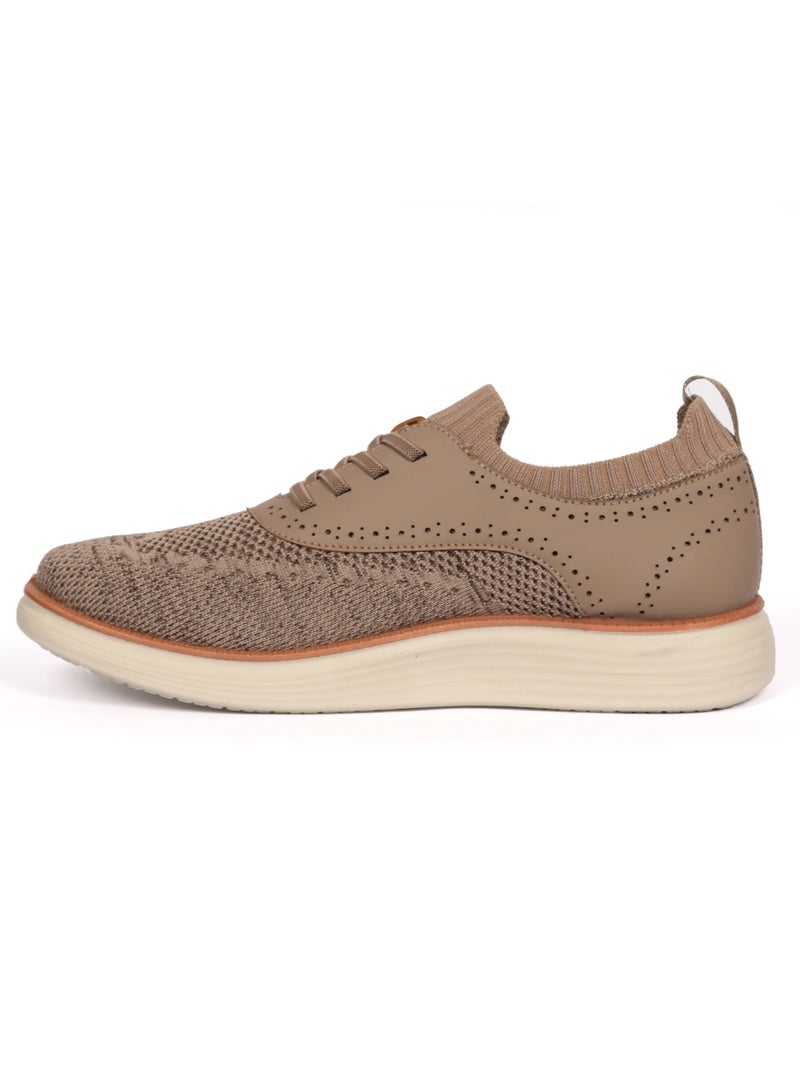 Men's Casual slip on Khaki  - Image 3
