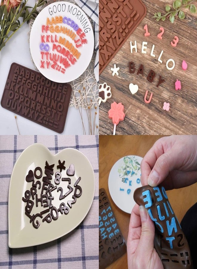 SpiderJuice Creative Flexible Small Thin Alphabets Hypen Equal Sign Full Stops 52 Cavity Ice Cube Mold Silicone Tray with Easy Pop Out Jelly, Chocolate, Cakes, Ice, Popsicle, Lollies Maker, Birthday - Image 4