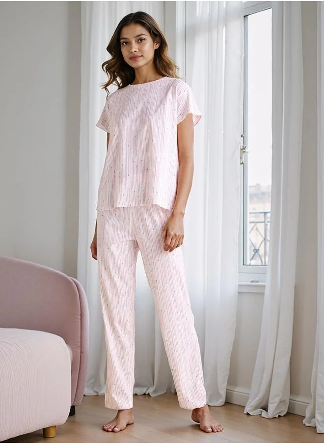 FAV Printed Pyjama Set