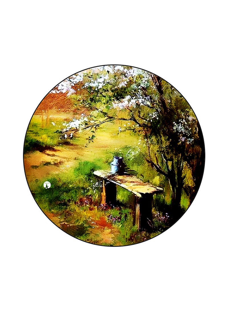 RKN Printed Round Mouse Pad Multicolour