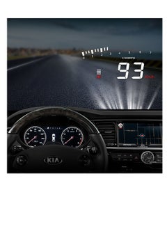 Generic Heads up Display for Car Upgrade Digital Speedometer HD Projection With Speed Tacho Water Temperature Altitude Driving Direction Warning Function For Most Vehicles After 2008  - Image 5