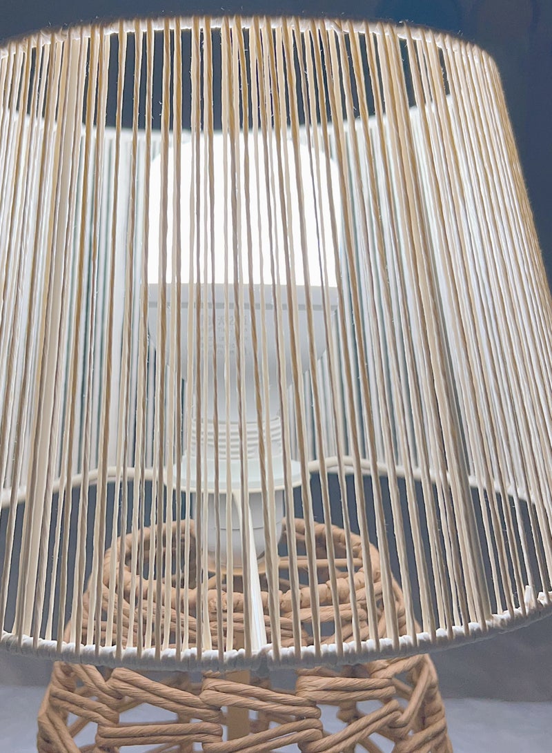 XiuWoo Japanese Atmosphere Table Lamp Bedroom Bamboo Floor Lamp For Room Decor - Image 4