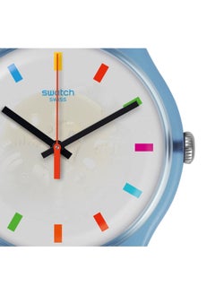 Swatch Unisex Watch Plastic Quartz COLOR SQUARE  - Image 2