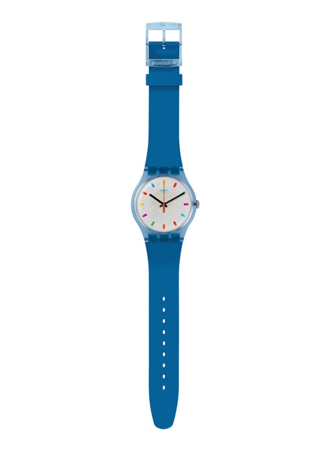 Swatch ساعة يونيكس بلاستيكية كوارتز لون مربع - Image 3