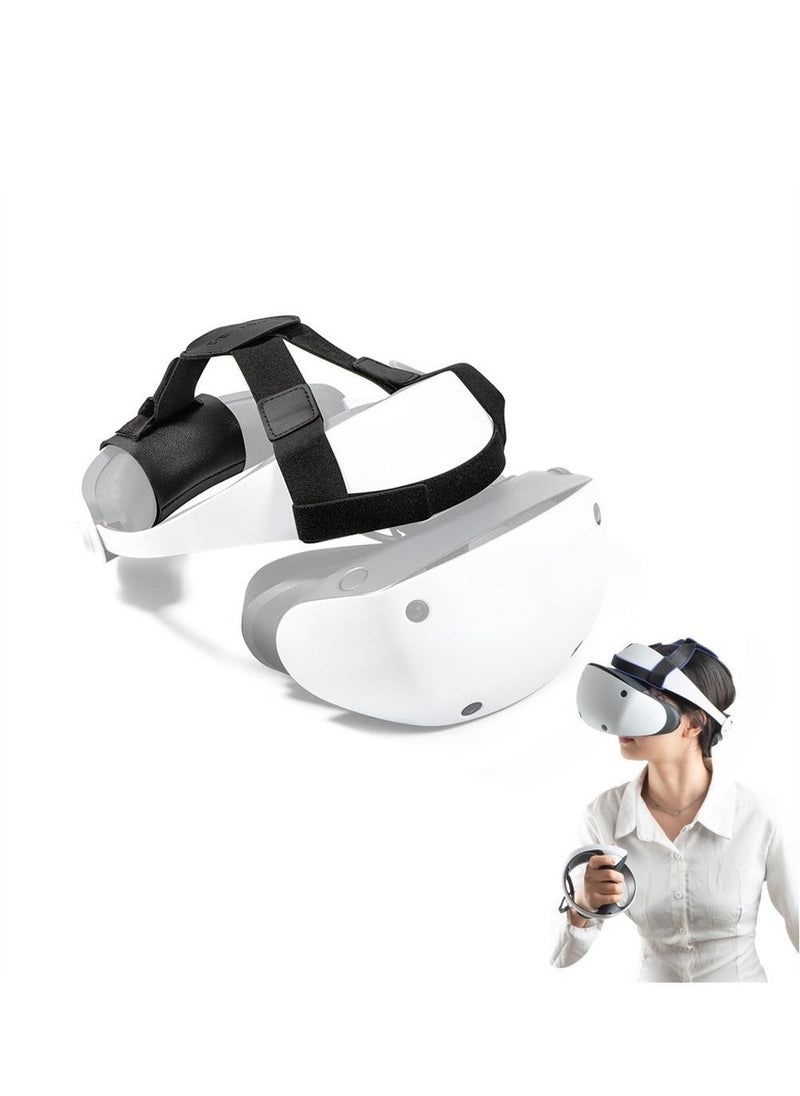 حزام رأس قابل للتعديل لجهاز PlayStation VR2، عصابة رأس خفيفة الوزن لجهاز PSVR2، توازن ضغط الرأس، وتقلل الجاذبية، وتوفر راحة محسنة - Image 1