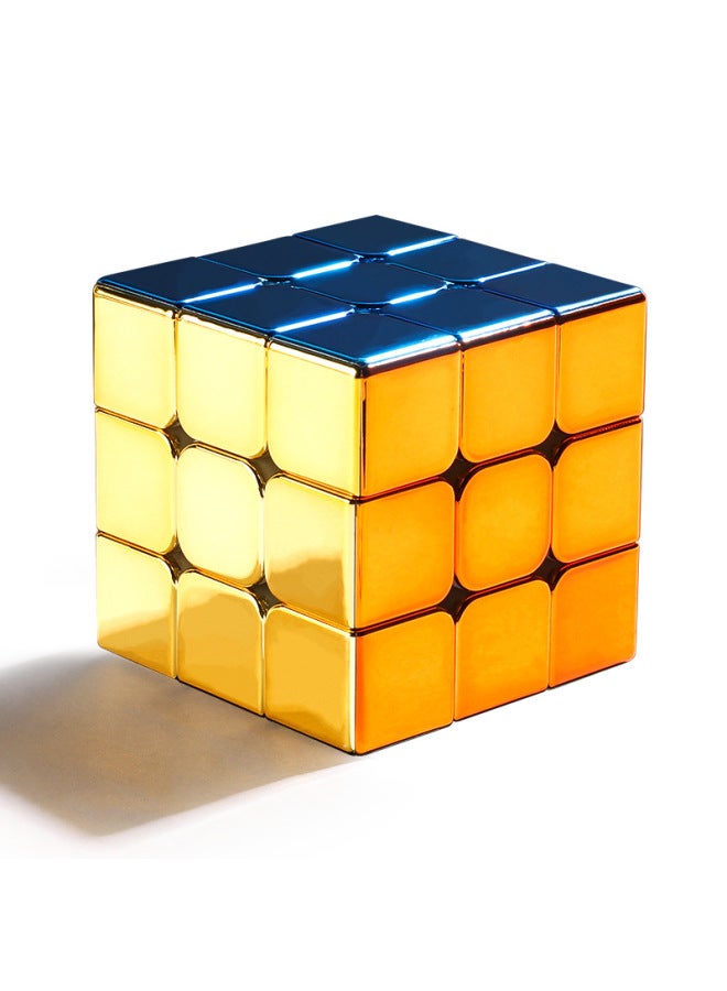 لعبة ألغاز مكعب الذكاء الملونة 3x3x3 مكعب تعليمية لتحفيز الدماغ مناسبة للأطفال والبالغين - اللون: أسطوري ملون من الدرجة الثالثة إصدار مغناطيسي M - Image 5