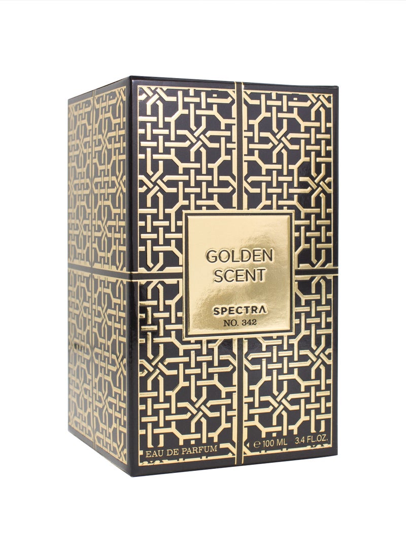 Spectra 342 GOLDEN SCENT EDP Unisex Perfume - 100ml - Image 3