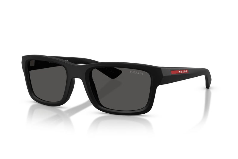 Prada Linea Rossa Rectangle-Style Sunglasses - Image 1