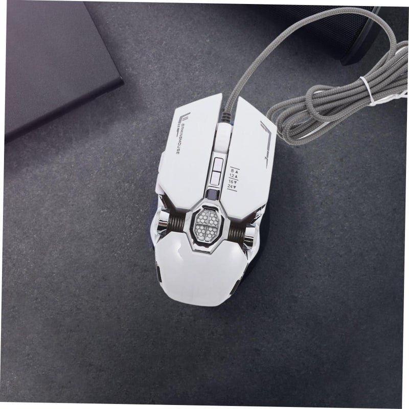 Wired Gaming Mouse RGB Backlight Programmable Buttons Ergonomic Design for PC Laptop - Image 5