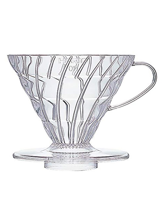 هاريو مقطر قهوة من طراز V60-01 شفاف 110×107×90ملليلتر - Image 1