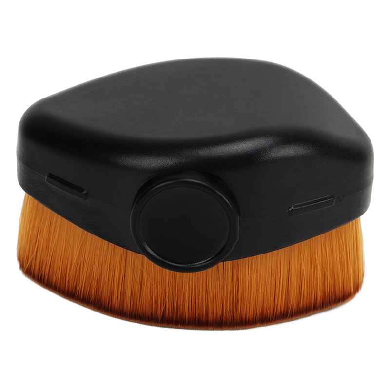 Nail Dust Brush Portable Soft Dust Powder Removing Cleaning Brush for Makeup Manicure Black - Image 4