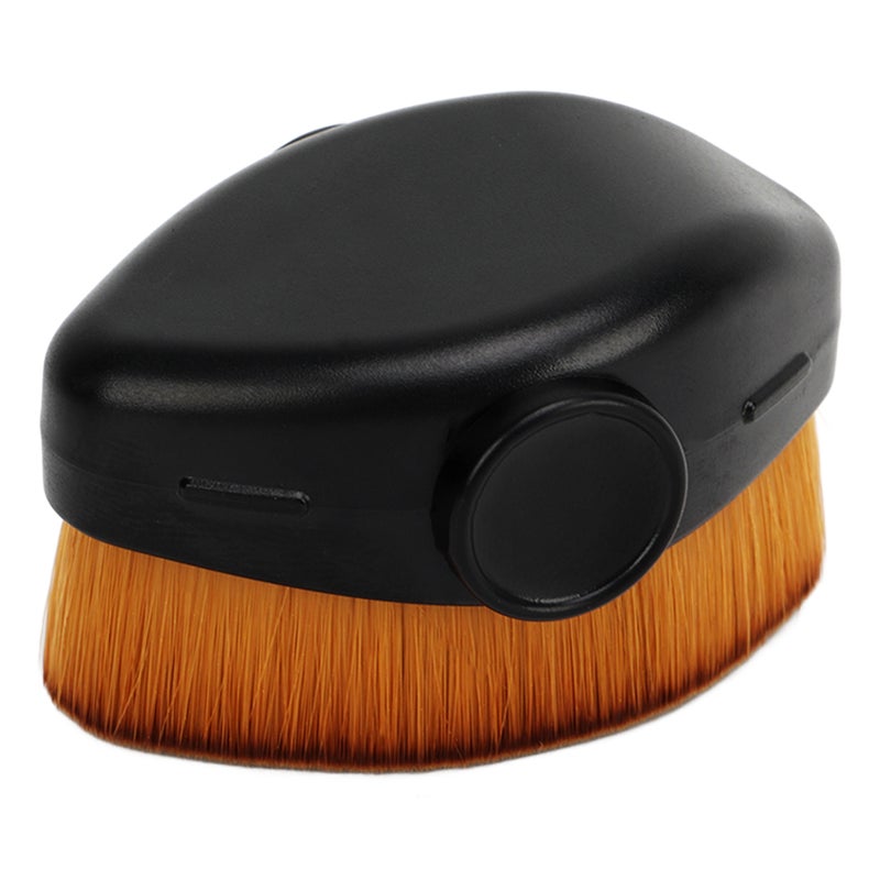 Nail Dust Brush Portable Soft Dust Powder Removing Cleaning Brush for Makeup Manicure Black - Image 5