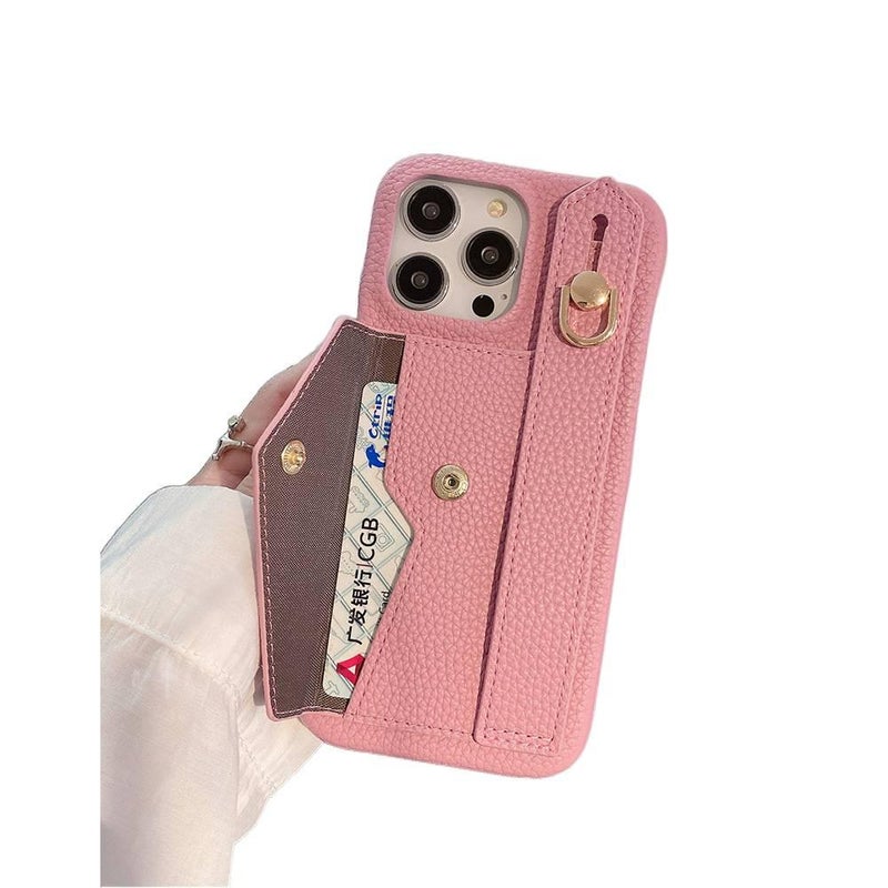 Protective Case | Card Holder | Kickstand | Gray PU+PET | Cover for Samsung Galaxy A15 - Image 5