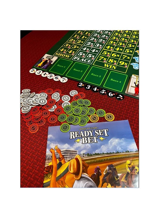 AEG Ready Set Bet | Head Off To The Races | Betting & Bluffing | Real-Time Dice Rolling Party Game | Simultaneous Play | 2-6 Players | Ages 10+  - Image 2