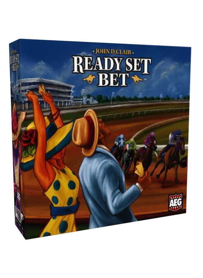 AEG Ready Set Bet | Head Off To The Races | Betting & Bluffing | Real-Time Dice Rolling Party Game | Simultaneous Play | 2-6 Players | Ages 10+  - Image 1