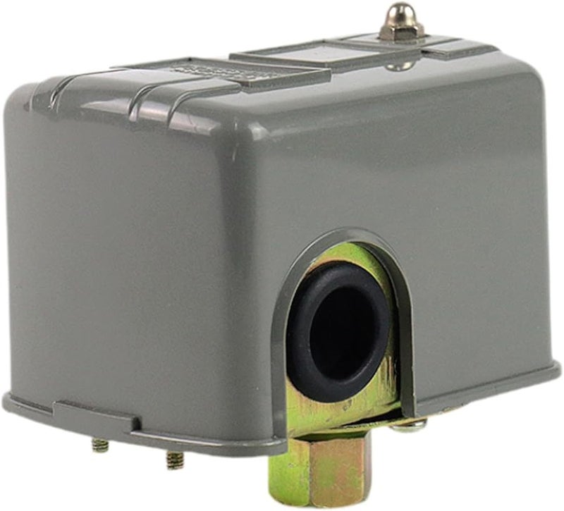 مفتاح ضغط مضخة المياه قابل للتعديل من 40 إلى 60 رطل لكل بوصة مربعة، تحكم كهربائي تلقائي، 20 إلى 100 رطل لكل بوصة مربعة، خيط 1/4 NPT - Image 1