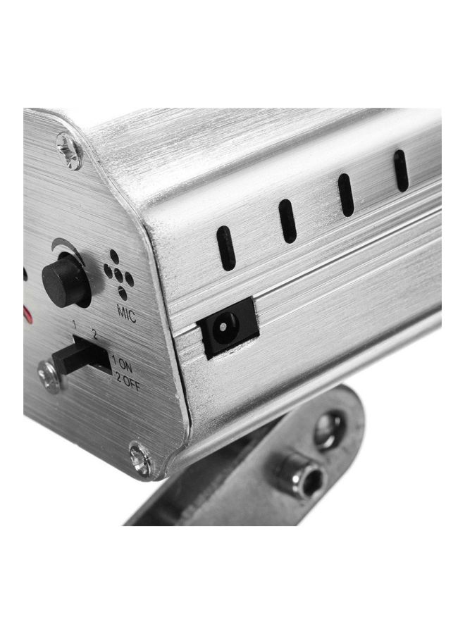 NIBEMINENT Mini Laser Stage Light With Remote Control - UK Plug Green/Red 110x105x90mm - Image 3