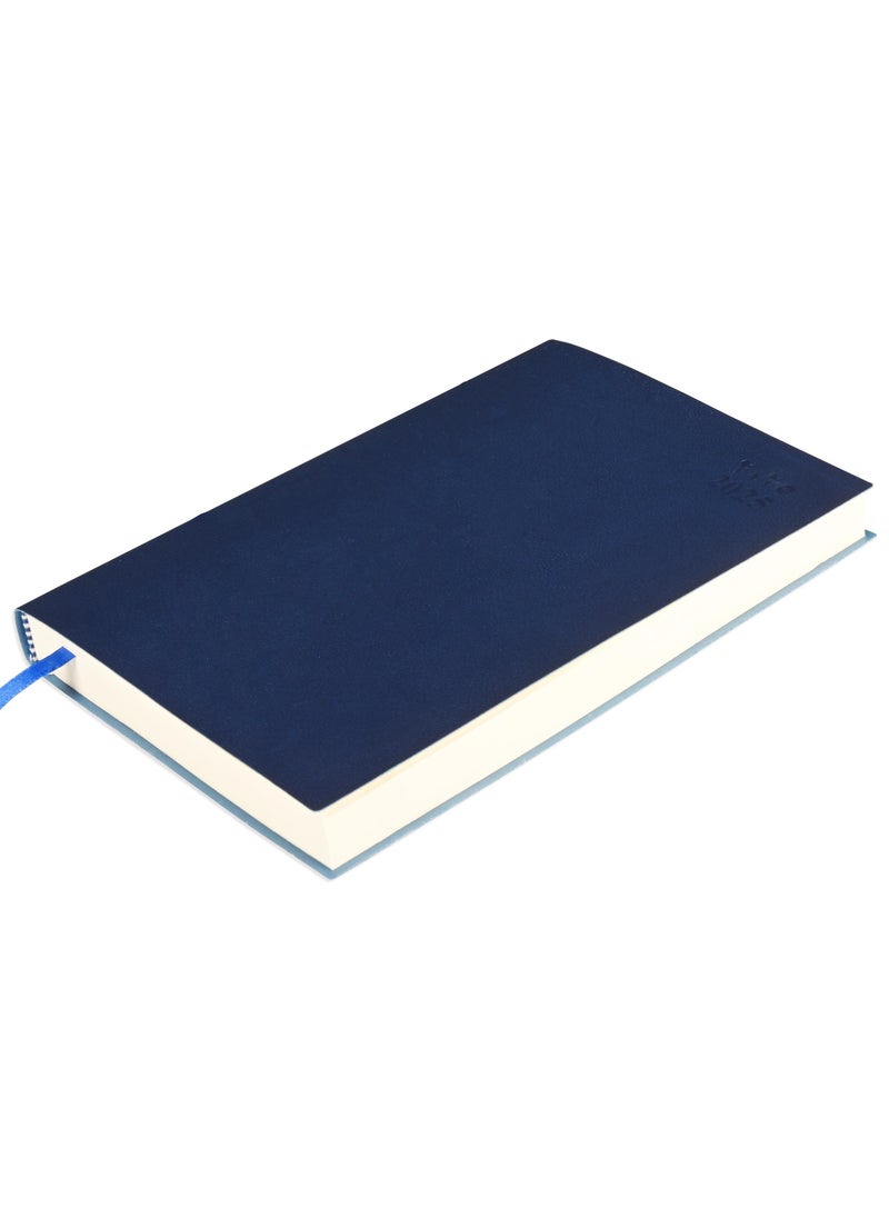 FIS FIS Flexible Diary 2025 (Arabic/English) A5, Blue - FSDI131AE25BL  - Image 1