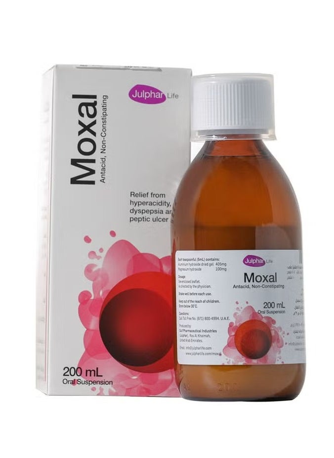Julphar Moxal Suspension 200ml 