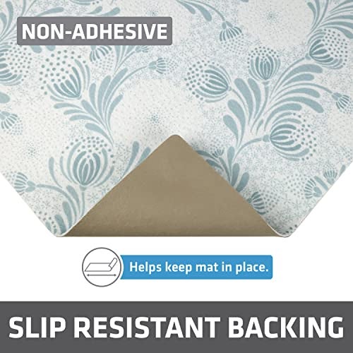 Drymate Premium XL Under Sink Mat, Waterproof Cabinet Protection Mats for Kitchen & Bathroom, Absorbent Shelf Liners, Slip-Resistant, Non-Adhesive, Machine Washable (USA Made)(24”x59”)(Light Blue) - Image 4