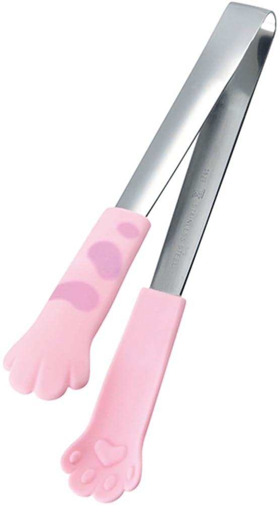 Miya Tanabe Metal Fittings Japanese Food Tongs 475Inch Pink 1 Pair