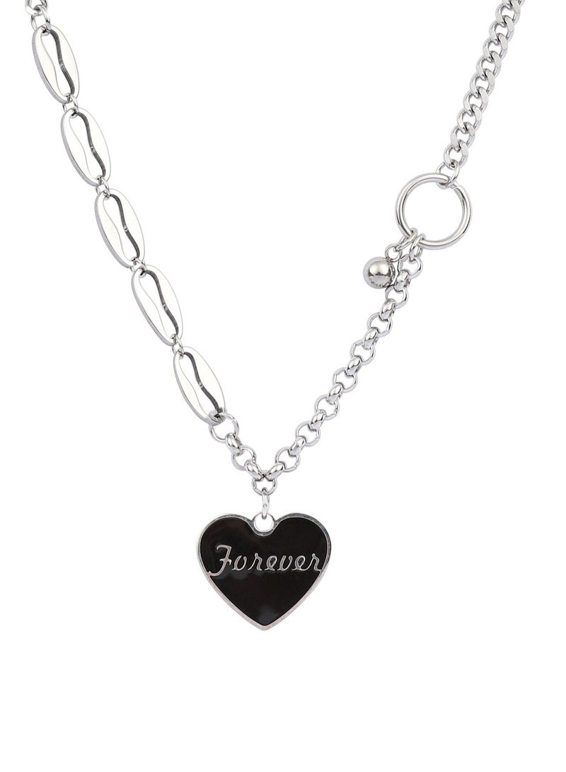 Fashion Hiphop love heart Necklace - Image 2