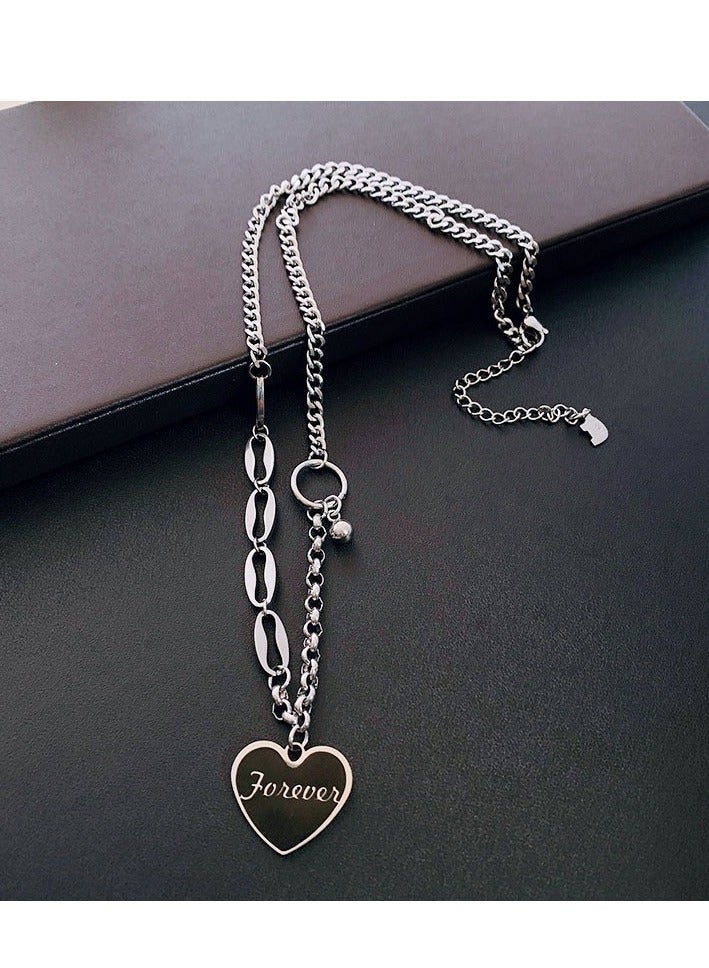 Fashion Hiphop love heart Necklace - Image 5