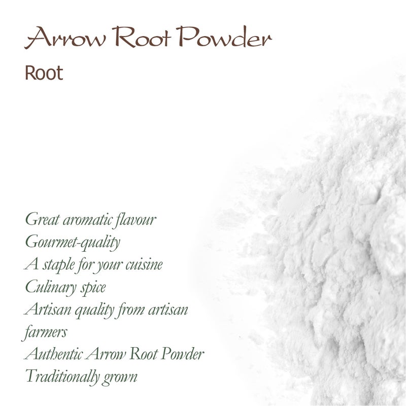 Valley of Tea Organic Arrowroot Powder Starch - Arrowroot Flour - Arrow Root Araroot Powder Root Starch Arrow Roots Powder Arrowroot Flour Starch Arrow Powder Arrow Root Podwer Arrow Starch Powder - Image 5